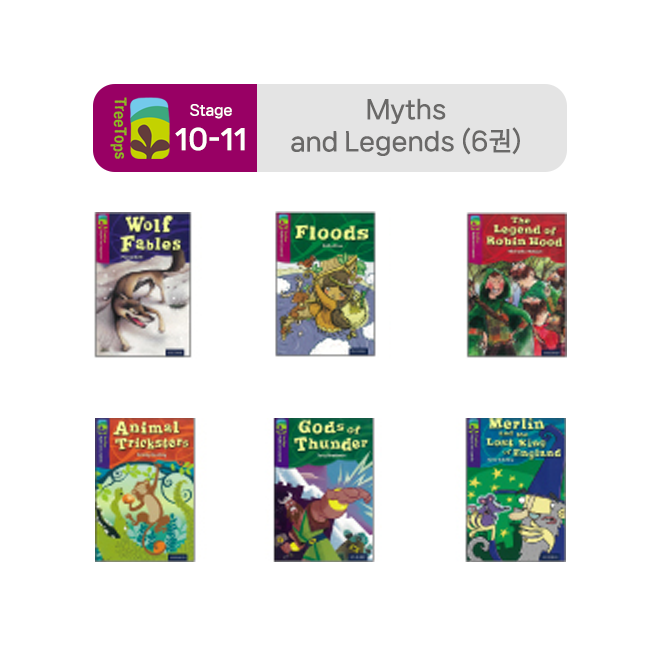 Treetops - Stage 10-11 : Myths and Legends (6권)