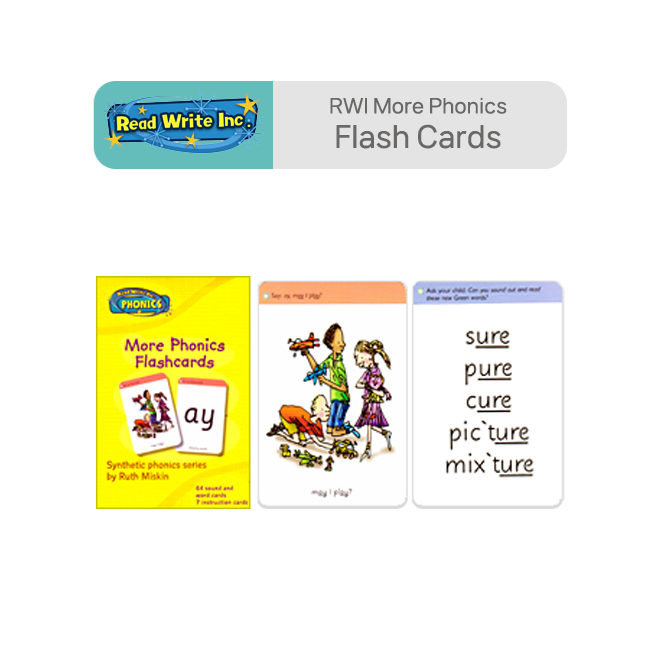 RWI More Phonics Flashcards