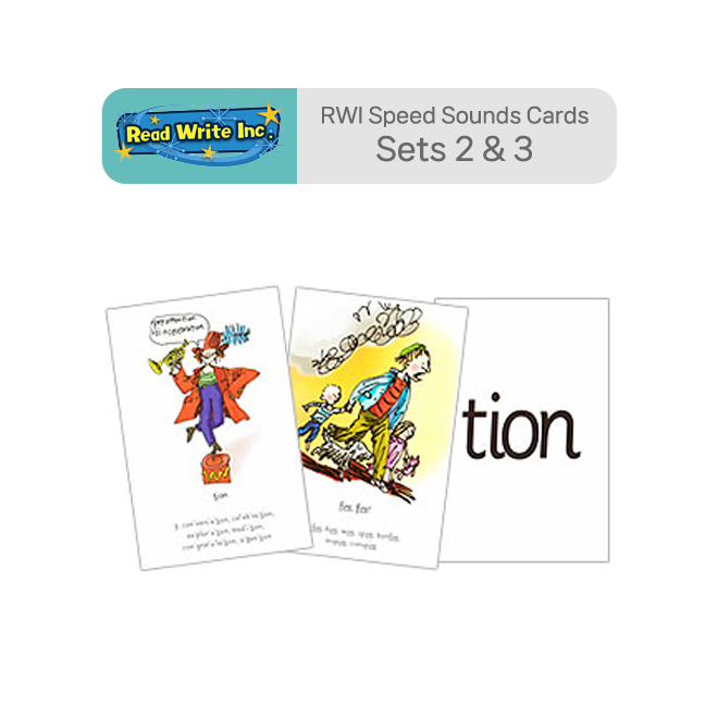 RWI Speed Sounds Cards Sets 2 & 3