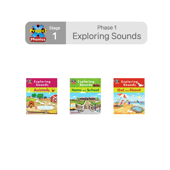 Project X Phonics - Letters and Sounds Phase 1 Exploring Sounds