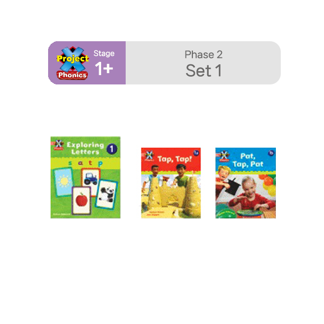 Project X Phonics - Letters and Sounds Phase 2 Set 1