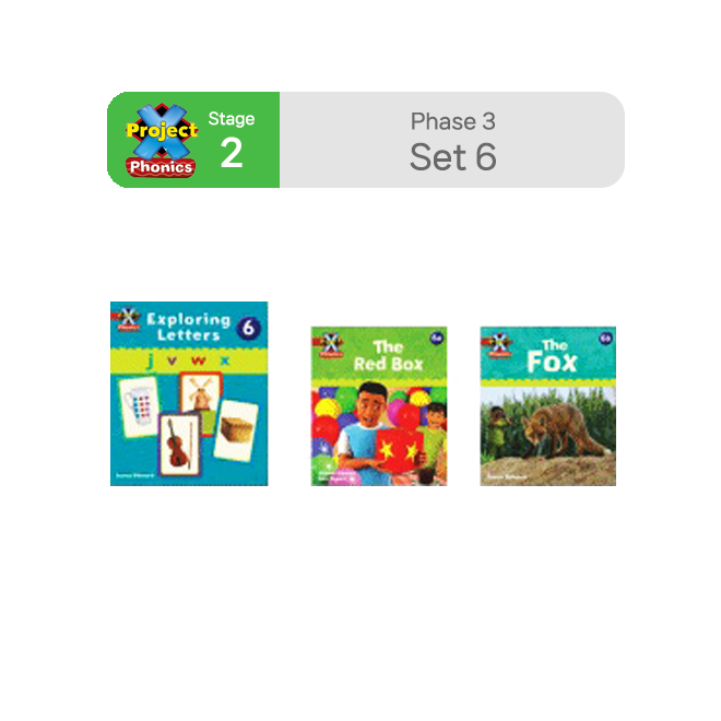 Project X Phonics - Letters and Sounds Phase 3 Set 6