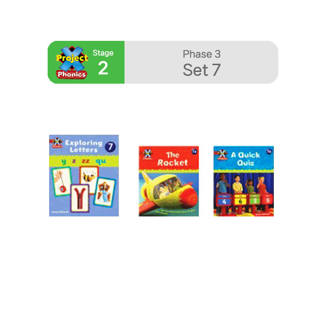 Project X Phonics - Letters and Sounds Phase 3 Set 7
