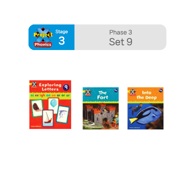Project X Phonics - Letters and Sounds Phase 3 Set 9