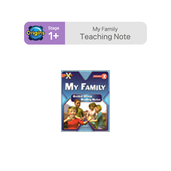 BookBand Stage 1+ My Family : Teaching Note