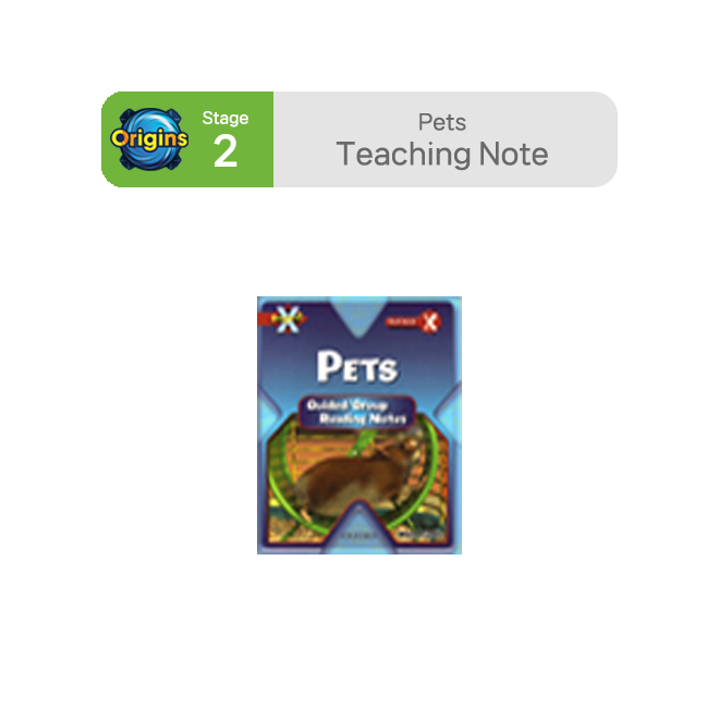 BookBand Stage 2 Pets : Teaching Note