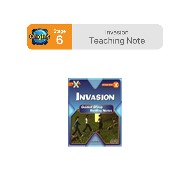 BookBand Stage 6 Invasion : Teaching Note