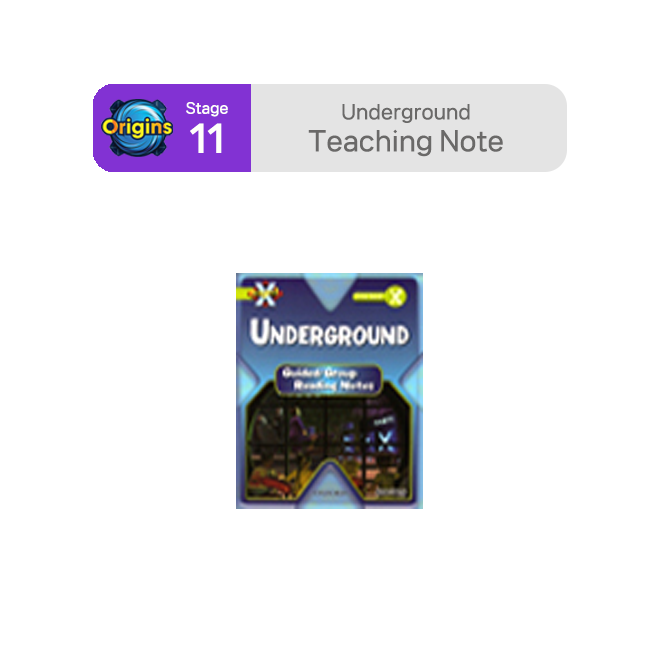 BookBand Stage 11 Underground : Teaching Note