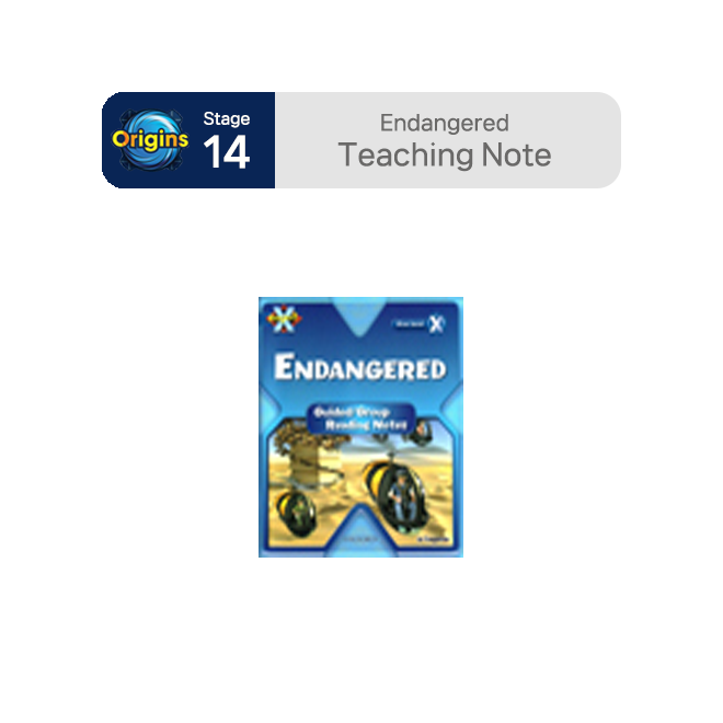 BookBand Stage 14 Endangered : Teaching Note