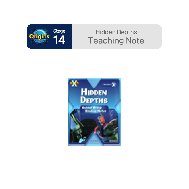 BookBand Stage 14 Hidden Depths : Teaching Note