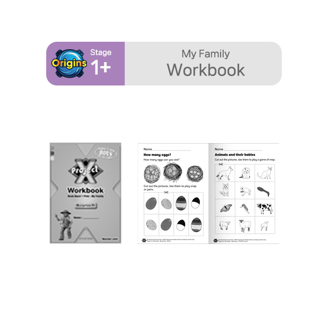 Project X - Stage 1+ My Family : Workbook