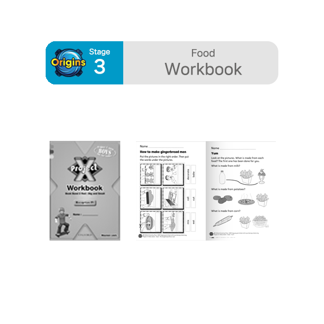 Project X - Stage 3 Food : Workbook