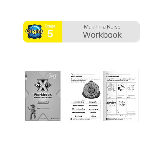 Project X - Stage 5 Making a Noise : Workbook