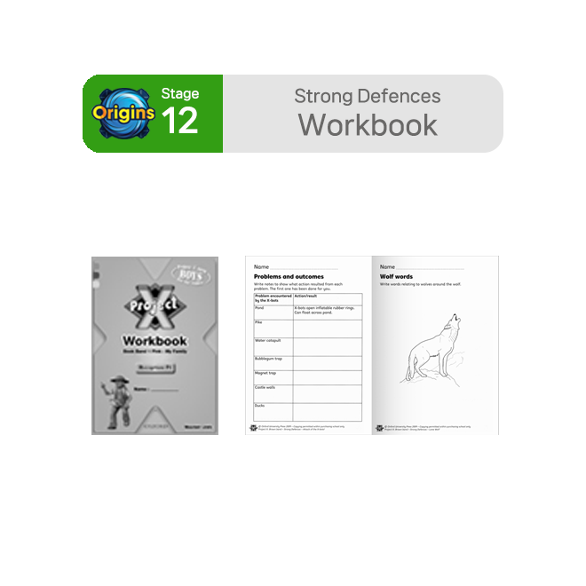 Project X - Stage 12 Strong Defences : Workbook