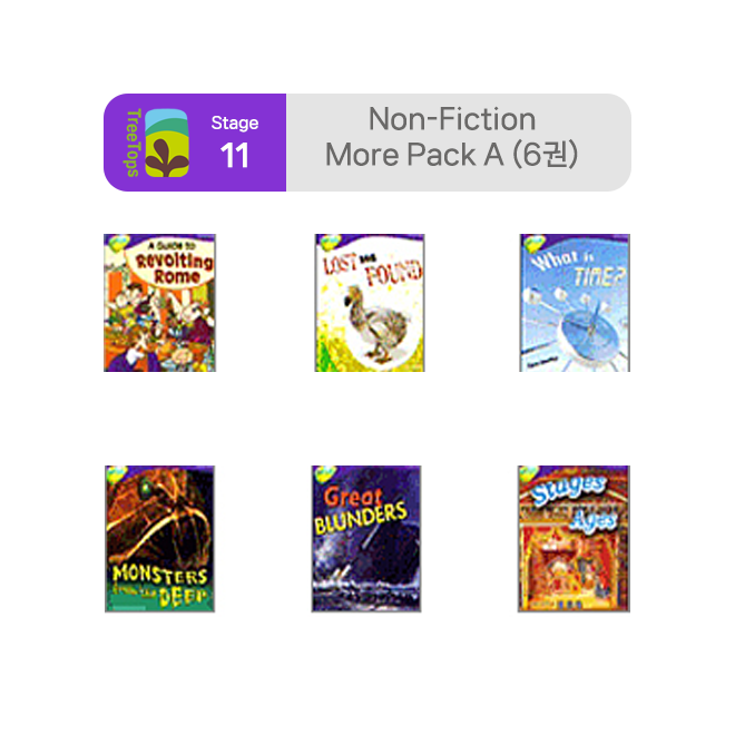 Treetops - Stage 11 : Non-Fiction More Pack A (6권)
