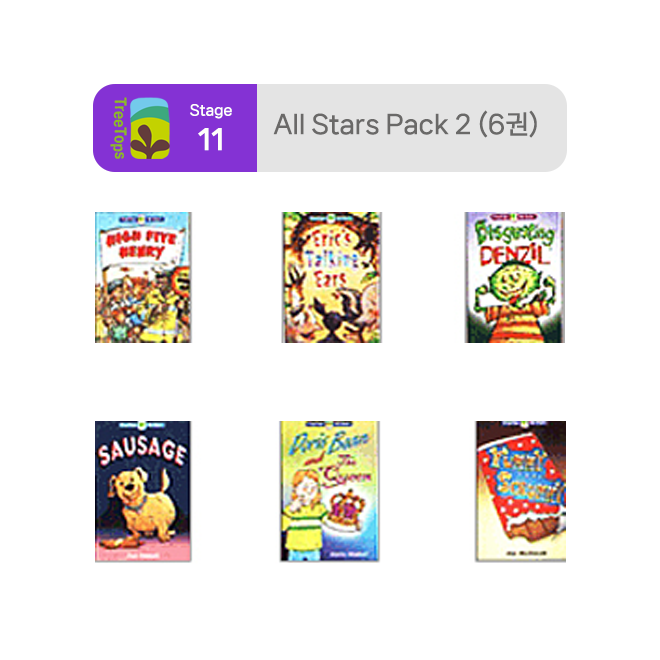 Treetops - Stage 11 : All Stars Pack 2 (6권)