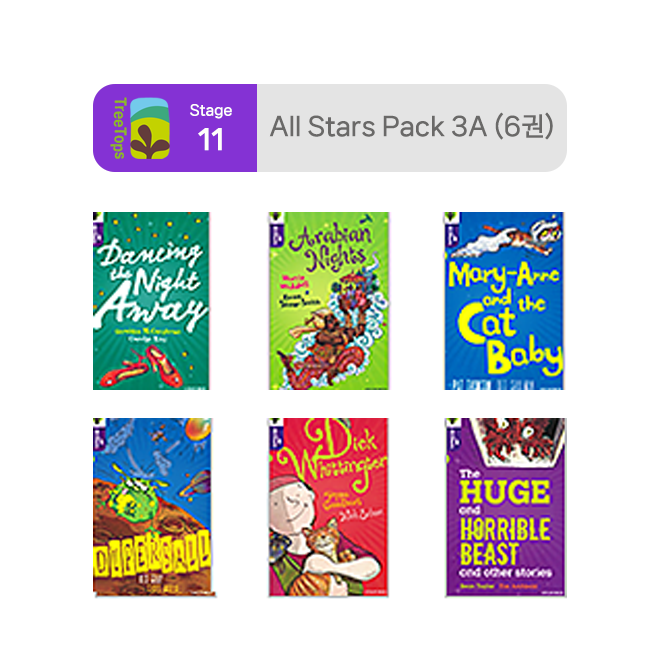 Treetops - Stage 11 : All Stars Pack 3A (6권)