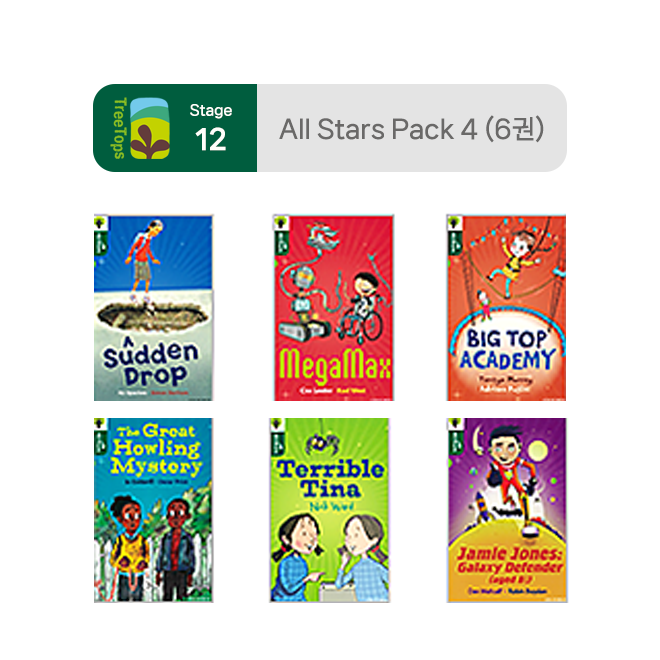 Treetops - All Stars Stage 12 : Pack 4 (6권)
