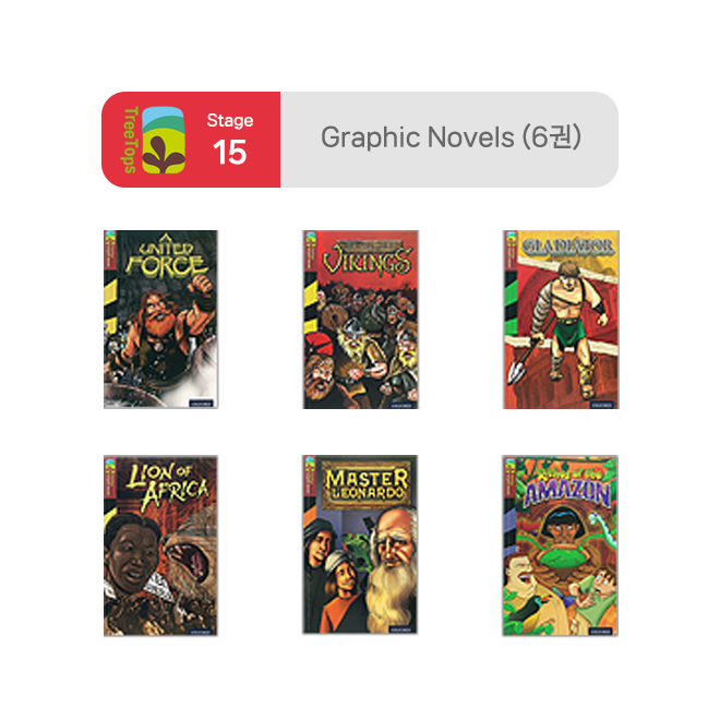 Treetops - Stage 15 : Graphic Novels (6권)