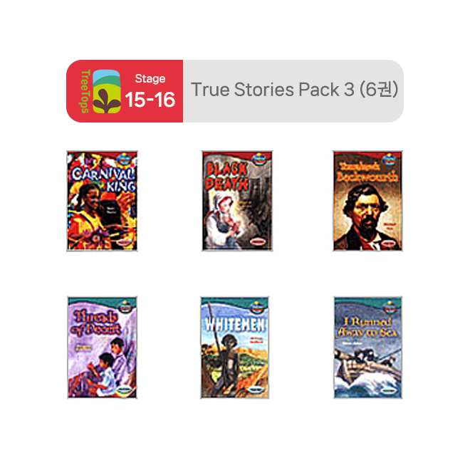 Treetops - Stage 15-16 : True Stories Pack 3 (6권)