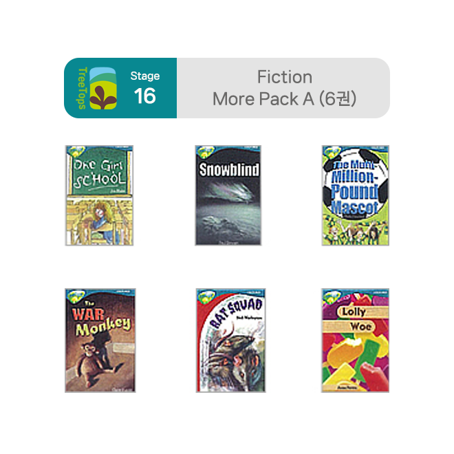 Treetops - Stage 16 : Fiction More Pack A (6권)