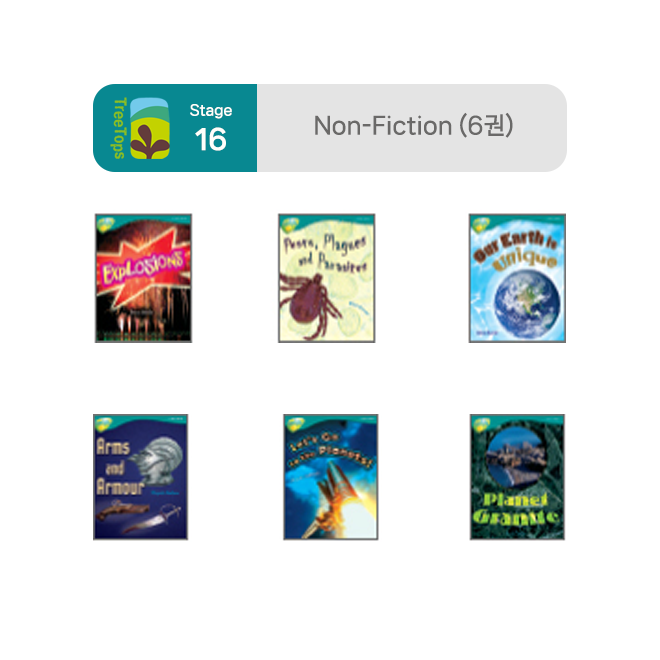 Treetops - Stage 16 : Non-Fiction (6권)