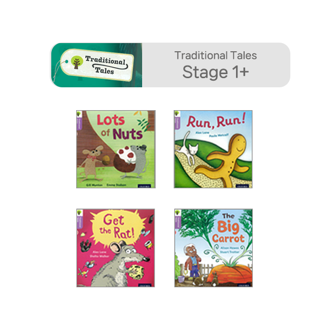 Traditional Tales: Stage 1+ Stories (4권)
