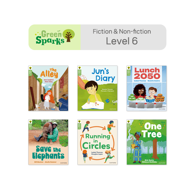 [노멀북] ORT Green Sparks 6 (6권)